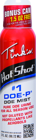 HOT SHOT #1 DOE-P NON-ESTROUS 3OZ