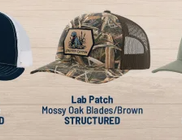 LAB PATCH MOSSY OAK HAT