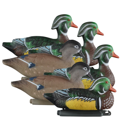STANDARD WOOD DUCK DECOY 6PK