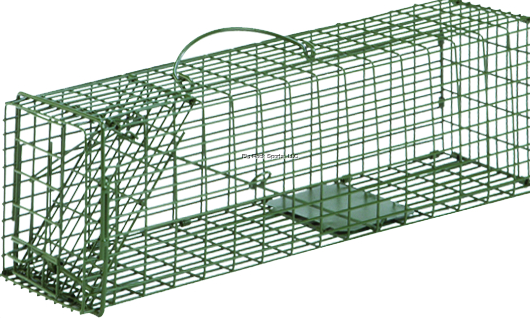 STANDARD SINGLE DOOR CAGE TRAP #1-1, 16x5x5