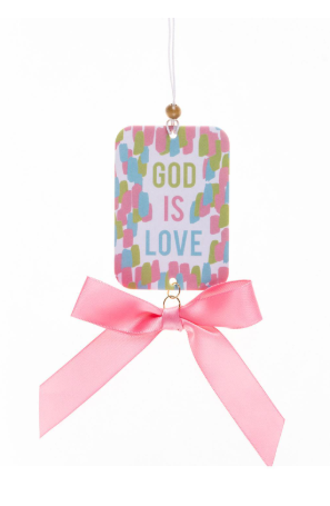 GOD IS LOVE AIR FRESHENER