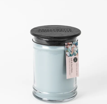 SALT AND SEA GLASS 18OZ CANDLE