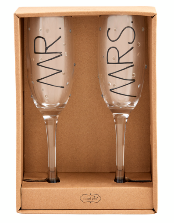MR MRS FLUTE SET