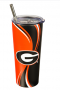 STAINLESS STEEL TUMBLER UGA 20OZ