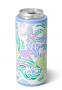 SEA SWIRL 12OZ SKINNY CAN COOLER