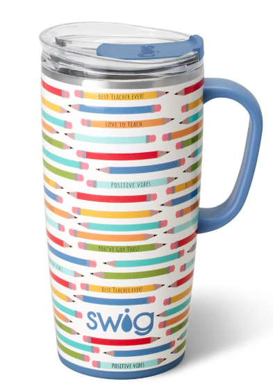 TEACHER LIFE TRAVEL MUG 22OZ