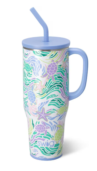 SEA SWIRL MEGA MUG 40OZ