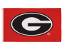UGA SINGLE SIDED FLAG
