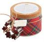RED TARTAN RECIPE CANDLE