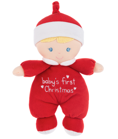 BABY'S FIRST XMAS DOLL