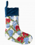 POINSETTA QUILT STOCKING