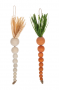 BEADED CARROT WOOD