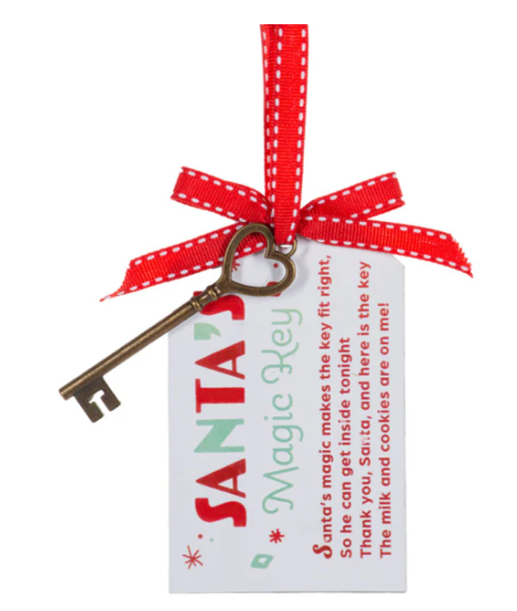 SANTA KEY ORNAMENT