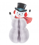 HONEYCOM SNOWMAN ORNAMENTS