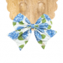 HYDRANGEA FABRIC BOW
