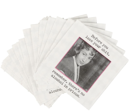 BEVERAGE NAPKIN NO ALCOHOL