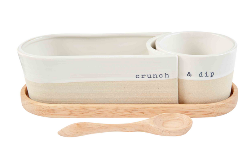 CRUNCH & DIP SERVING SET
