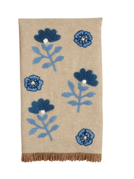 FLOWER PRINT TOWEL