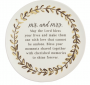 MR & MRS BLESSING PLATE