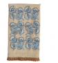 CORNFLOWER PRINT EMB TOWEL