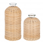 WICKER WRAP VASE