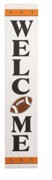 FOOTBALL WELCOME SIGN