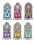 CHURCH WINDOW FIGURINES