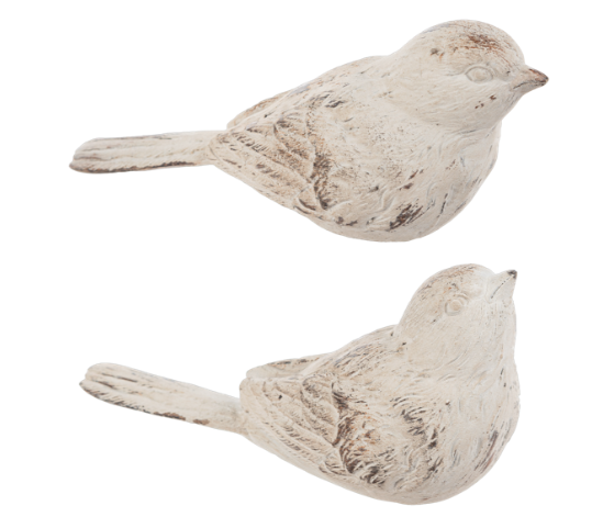 CARVED BIRD FIGURES