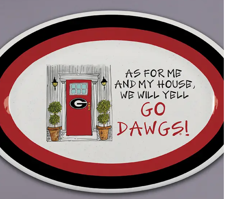 UGA AS FOR ME LARGE OVAL