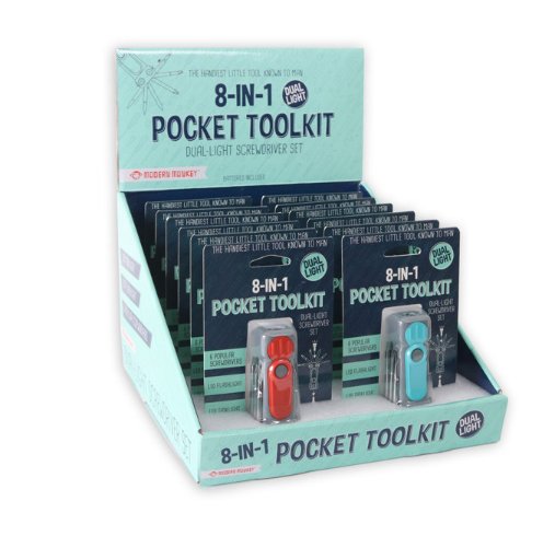 8 IN 1 POCKET TOOL KIT