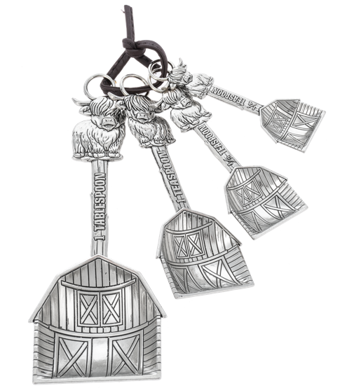 MEASURING SPOONS COW