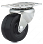 RUBBER WHEEL SWIVEL CASTER 3"