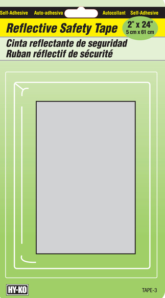 SILVER REFLECTIVE STRIPE TAPE