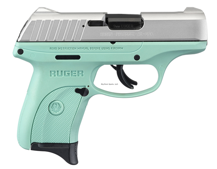 RUGER EC9S TURQUOISE 9MM