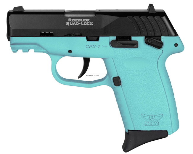 SCCY CPX-1 BLUE 9MM 10+1RDS
