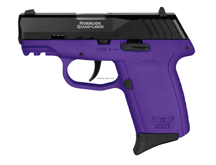 SCCY CPX-2 PURPLE 9MM 10+1RDS