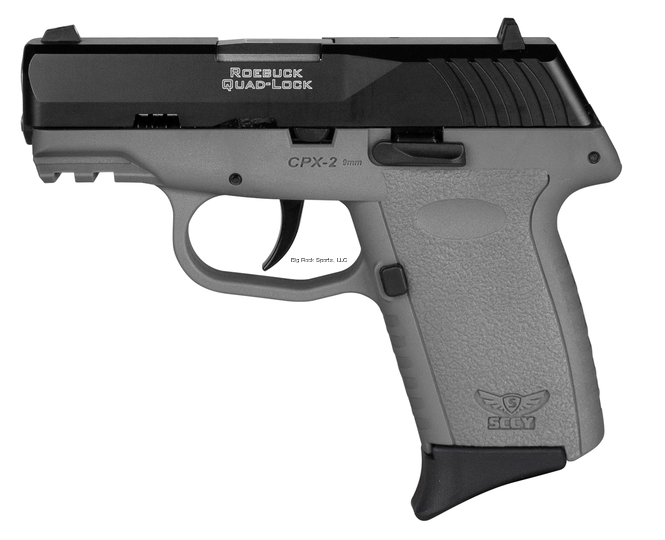 SCCY CPX-2 GEN3 9MM GRY GRIP