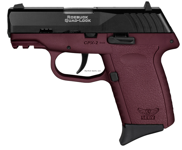 SCCY CPX-2 GEN3 9MM CRIMSON RD