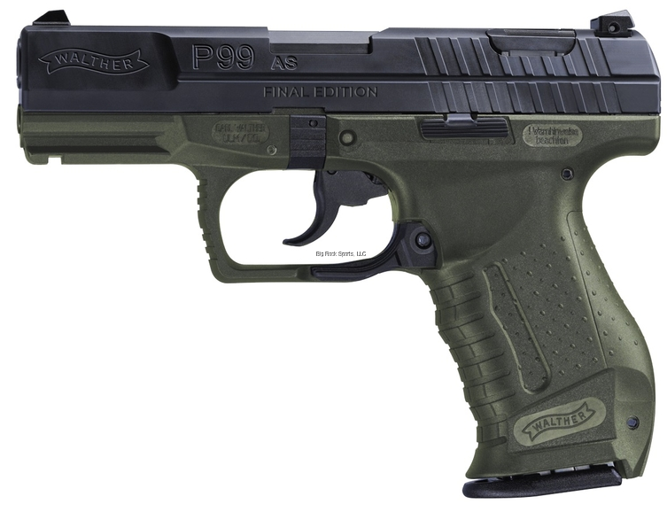 WALTHER P99 9MM 4" 10+1RNDS
