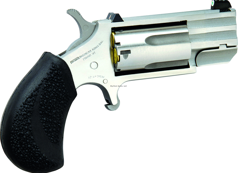 NAA MINI REVOLVER 22LR WOOD 5R