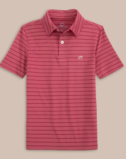 YTH DRIVER SEAGLASS STRP POLO