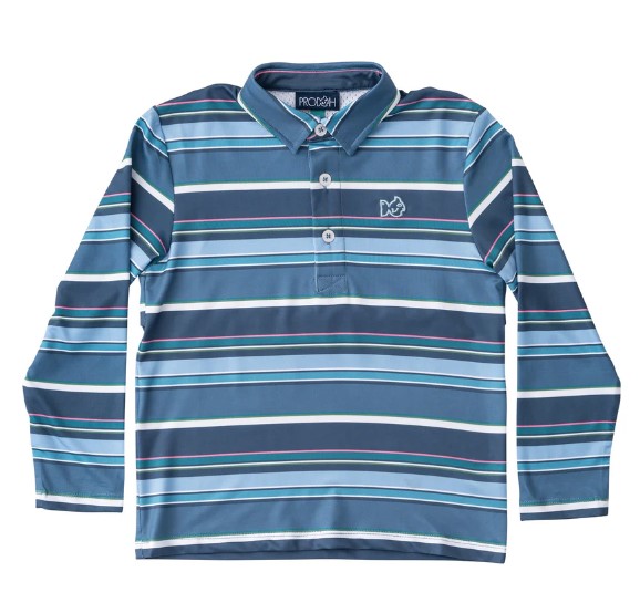 BOYS LS PERF POLO