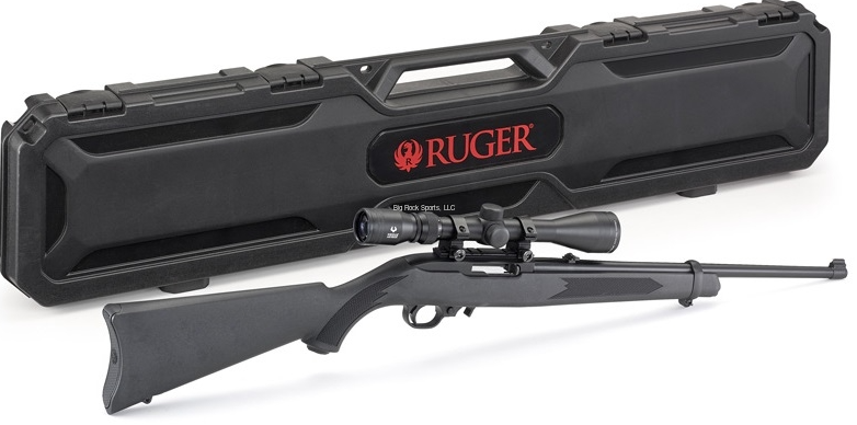 RUGER 10/22 22LR 3-9X40 SCOPE