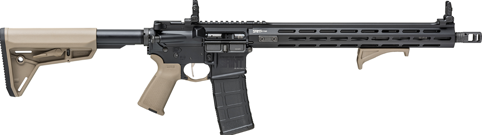 SAINT VICTOR 5.56 16" FDE 30RD