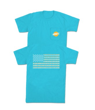 NOONERS CAN FLAG TEE