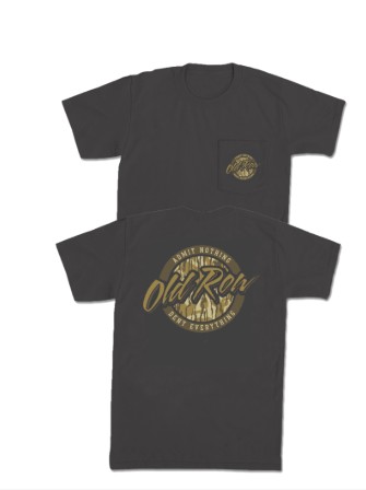 CHARCOAL CAMO CIRCLE TEE