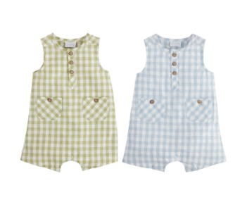 GINGHAM SHORTALL