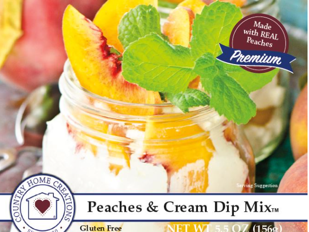 PEACHES AND CREAM DIP MIX