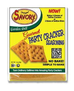 GARDEN DILL PARTY CRACKER SEASON