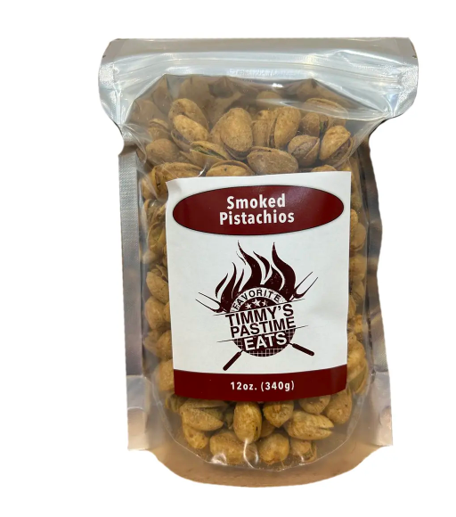 SMOKED PISTACHIOS 12OZ